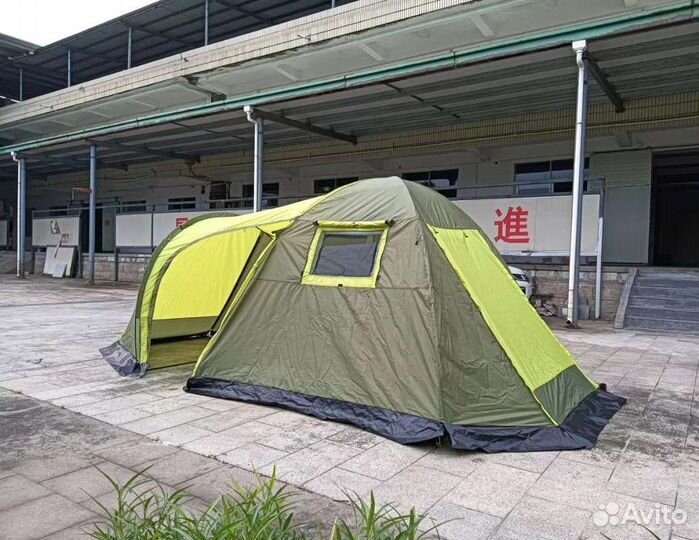 Палатка с тамбуром двухслойная