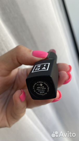 3INA Губная помада, италия. Оригинал. оттенок:408