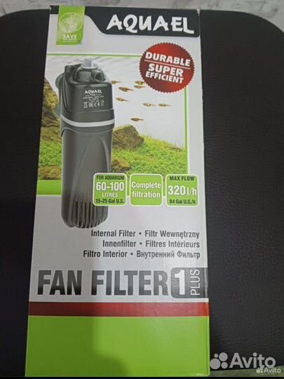 Фильтр aquael fan 1 plus (на 60-100литров)