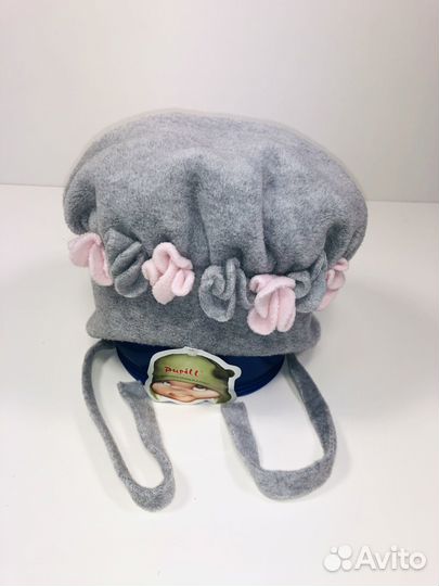 Комплект новый шапка и шарф для девочки р.50-52