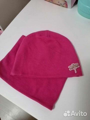 Шапочка со снудом, 46-48р