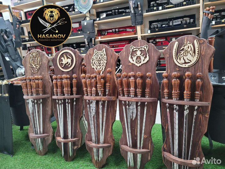 Шашлычный набор Подарочный набор шампуров