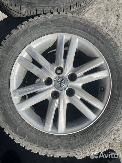 Литые диски r 16 5 114 3 оригинал королла