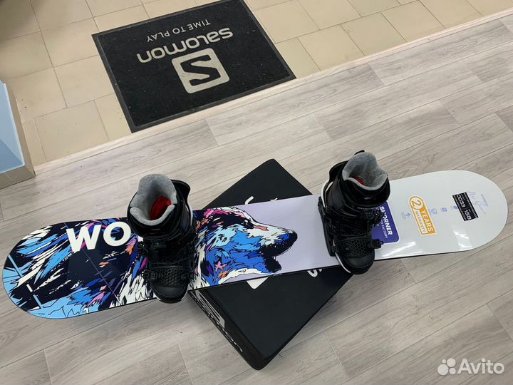 Сноуборды в комплекте