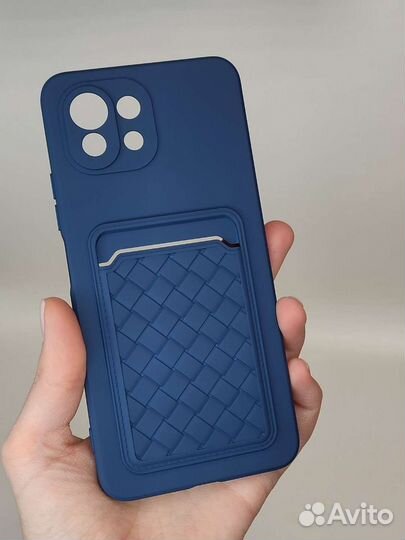 Чехол с карманом Mi 11 lite