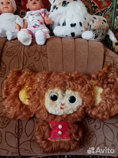 Игрушка винтажная Чебурашка СССР настенный