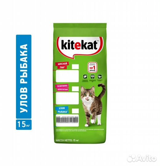 Корм сухой kitekаt