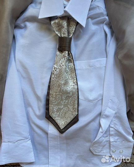 Праздничный школьный Костюм 4ка для мальчика хб