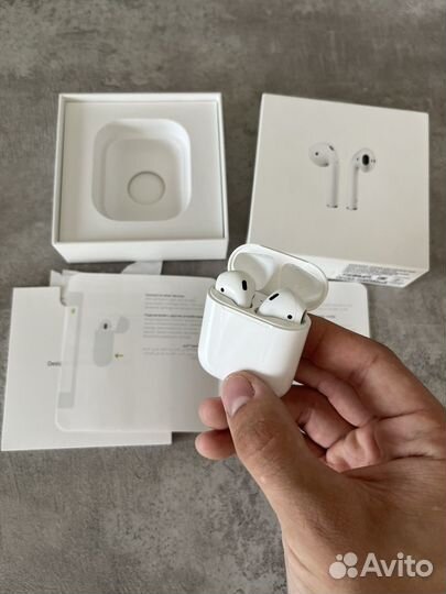 Оригинальные Airpods с чеком