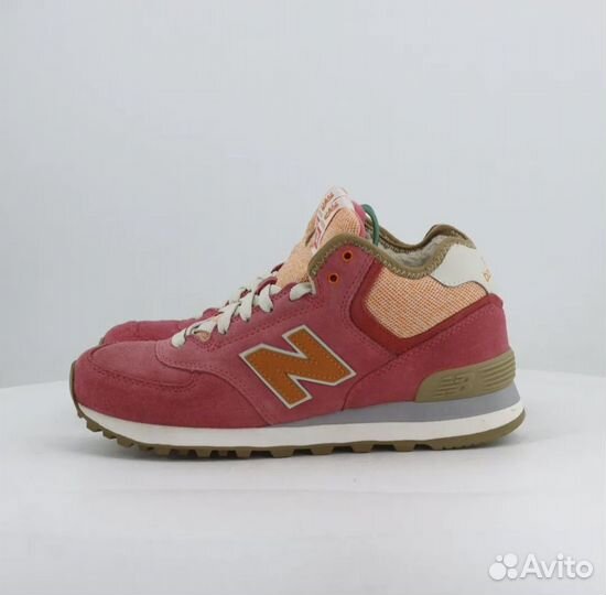 New Balance 574 Утеплённые (Pink Coral)