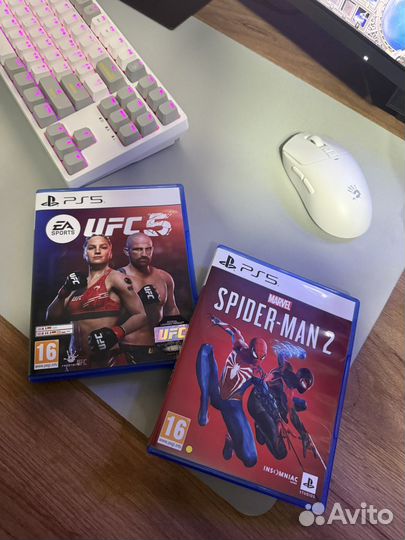 Spider man 2 ps5 диск полностью на русском