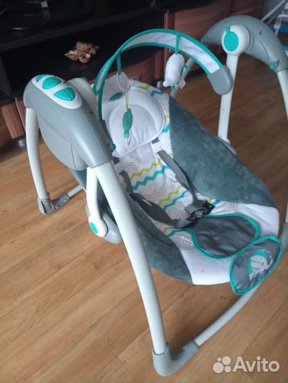 Детские электронные качели для новорожденных