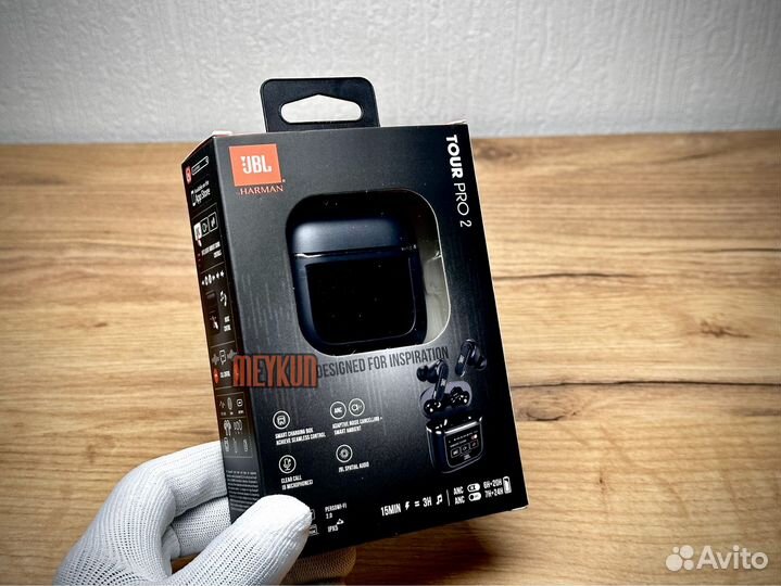 Наушники JBL Tour Pro 2 с дисплеем DV32