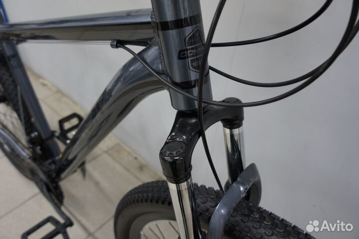 Велосипед Алюминиевый серый 27.5 пром дисковые тор