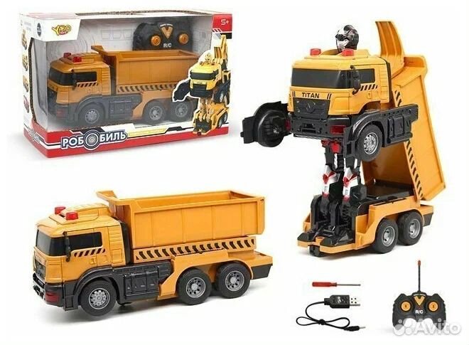 Машина-трансформер на р/у