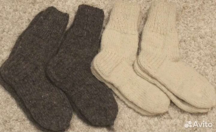 Шерстяные носки