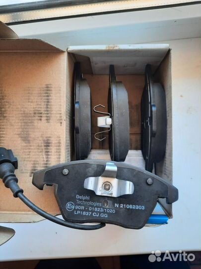 Тормозные колодки volkswagen touran