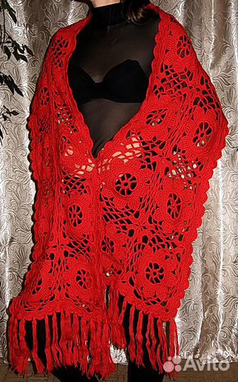 Шали и шарфы, ручная работа