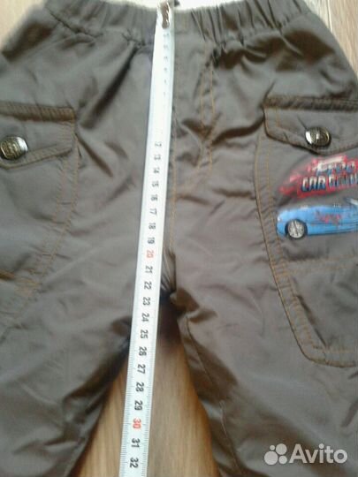 Штанишки тёплые трое