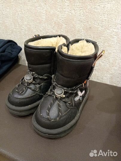 Сапоги зимние детские