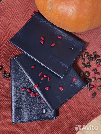 Обложка для паспорта натуральная кожа