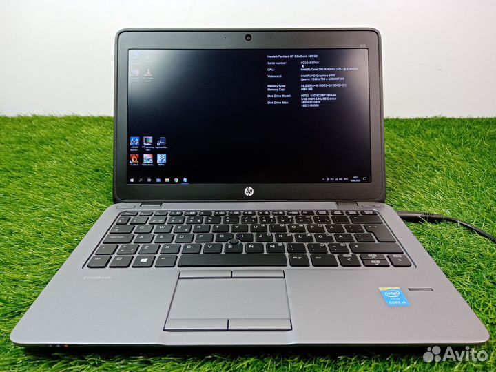 Ноутбук HP elitebook 820 g2 i5/8gb/ssd180gb/hd12