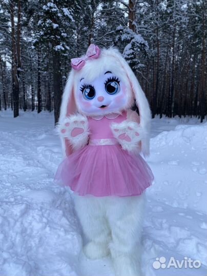 Поздравление зайка ростовая кукла аниматор