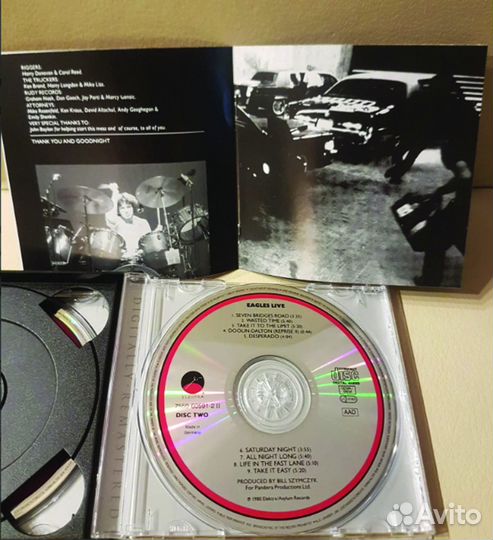 Фирменный двойной CD eagles 