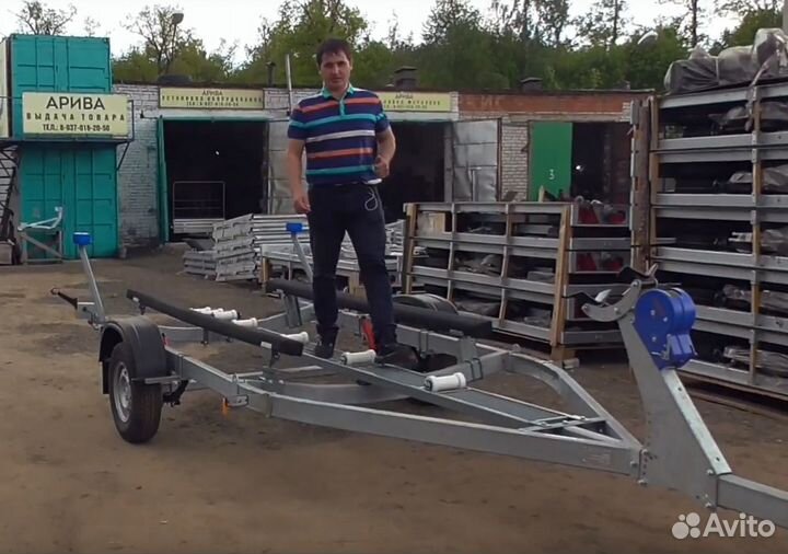 Прицеп для лодки пвх и катера. Фаркопы. Рассрочка