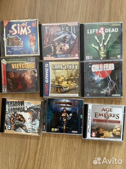 Компьютерные dvd диски с играми