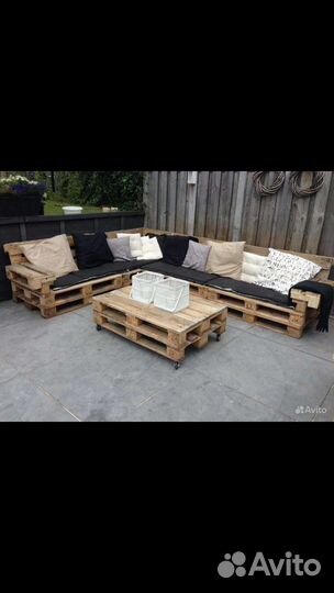 Мебель из поддонов