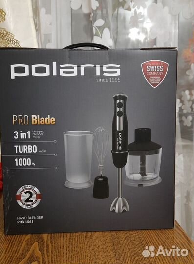 Блендер погружной Polaris PHB 1065