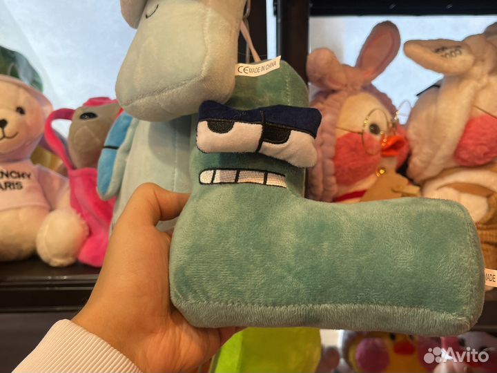 Алфавит Лора буквы мягкая игрушка 18-20см