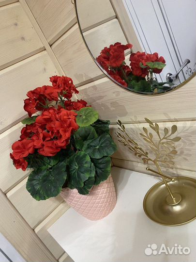 Пеларгония герань искусственная