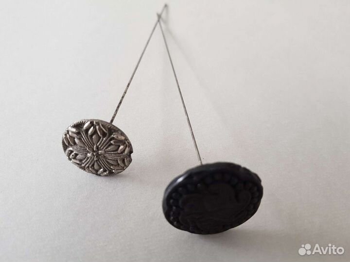 Шляпные булавки конец 19 века, Чехословакия