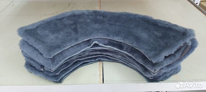 Воротник из натурального из искусственного меха