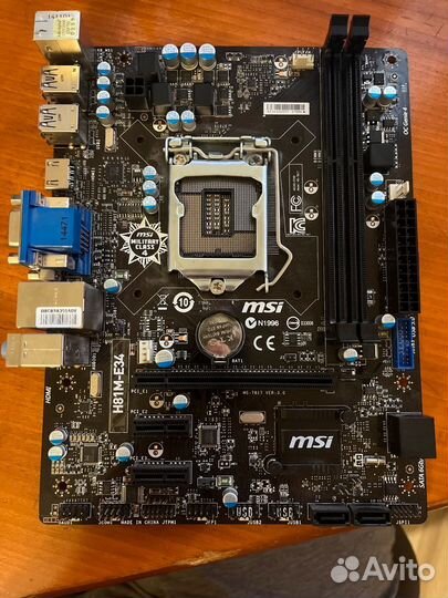 LGA 1150 Gigabyte ga-h81m-s2vp материнская плата