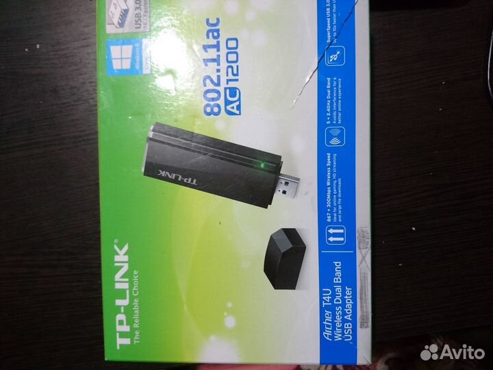 Wi-Fi адаптер TP-link Archer T4U(EU) AC1200
