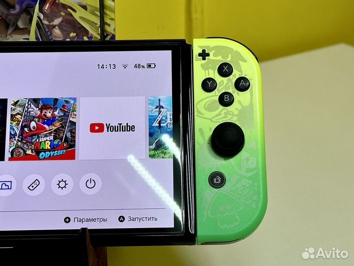 Nintendo Switch Oled + 128GB, гарантия