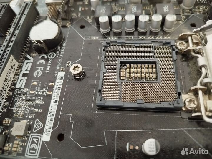 Материнская плата asus h110m-c