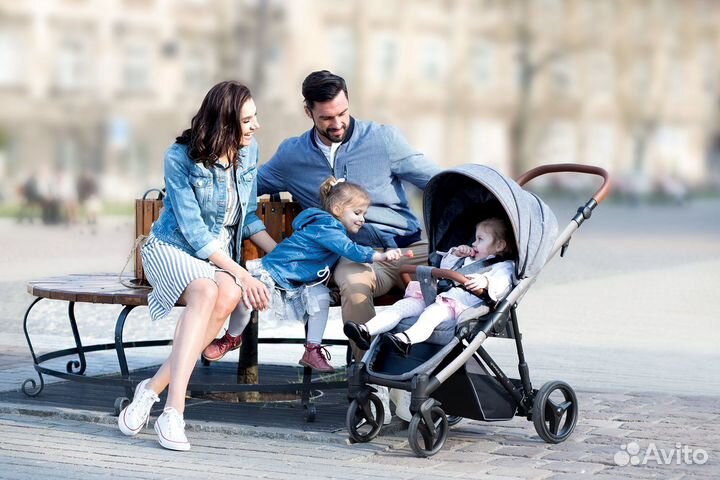 Коляска 2 в 1 новая
