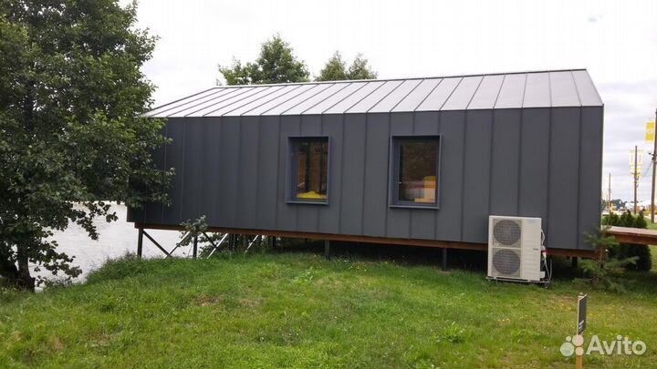 Каркасный дом под ключ 68м2 Барнхаус68