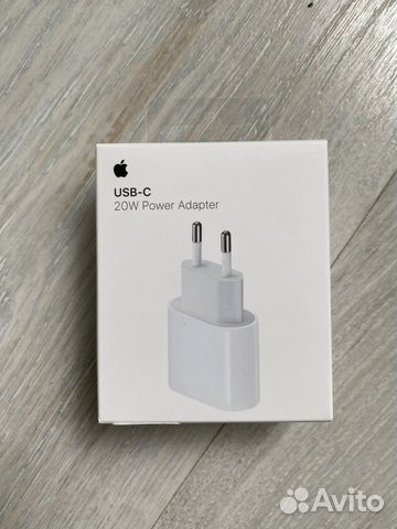 Адаптер apple 20w USB-C оригинал
