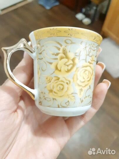 Кофейный набор новый фарфор на 2 персоны новый