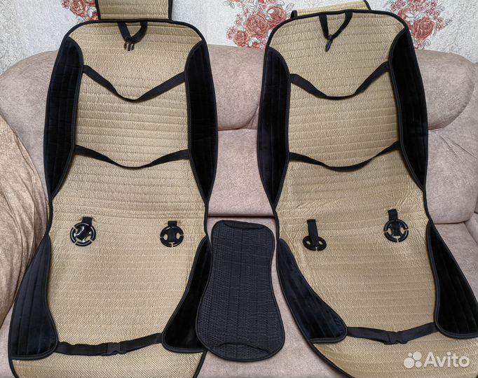 Накидки на автомобильные сидения из велюра