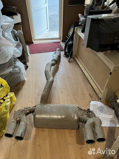 Оригинальный выхлоп от BMW M2 2018 LCI