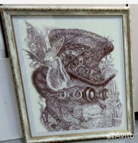 Алмазная вышивка - ручная работа