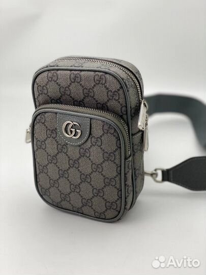 Сумка gucci ophidia mini bag grey