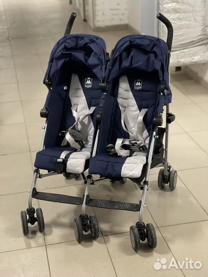 Коляска Maclaren для двойни Twin Triumph