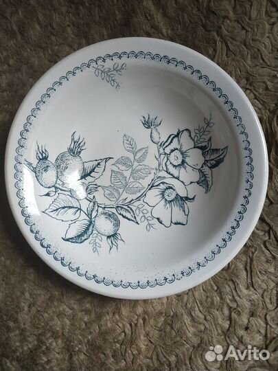 Тарелки СССР с Мейсенскими букетами и другие